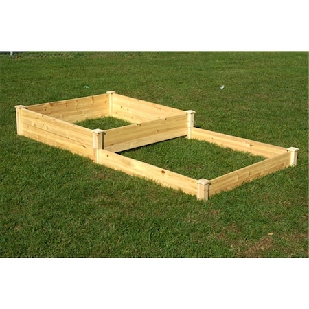 Grillgear Eden 4 Ft. x 8 Ft. x 11 In. Quick Assembly Raised Garden Bed GR29447